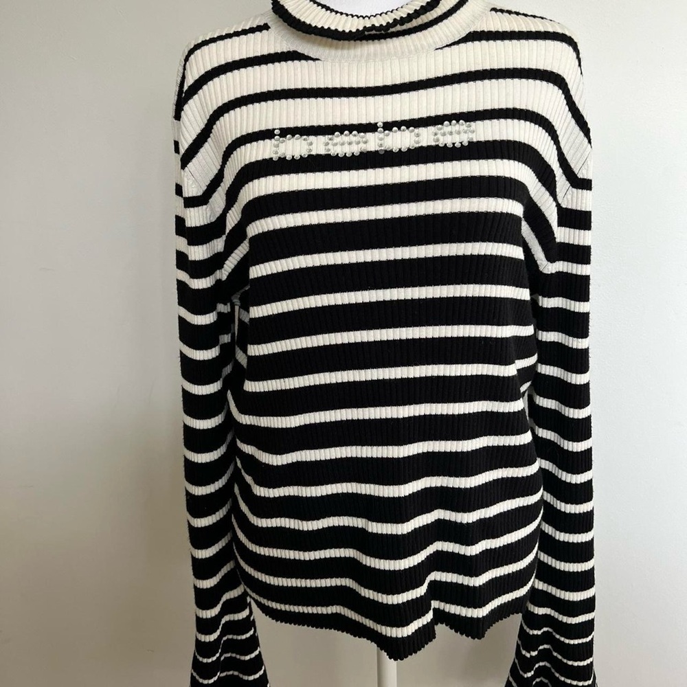 Vintage Y2K Bebe Rhinestone Logo Sweater